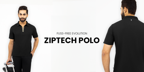 ZipTech Work Polos