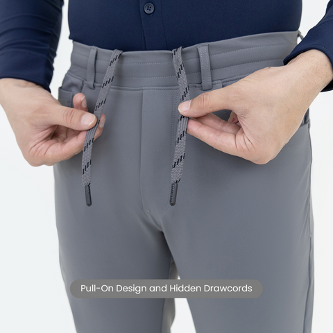 Solid Grey FlexPro 5 Pocket Pants