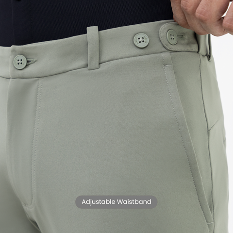 Shadow Green Tech Chinos