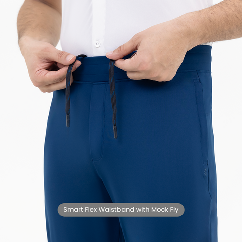 Classic Blue Work-to-Workout Pants