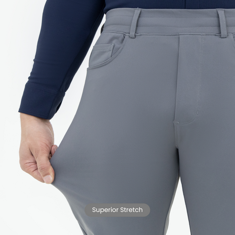 Solid Grey FlexPro 5 Pocket Pants