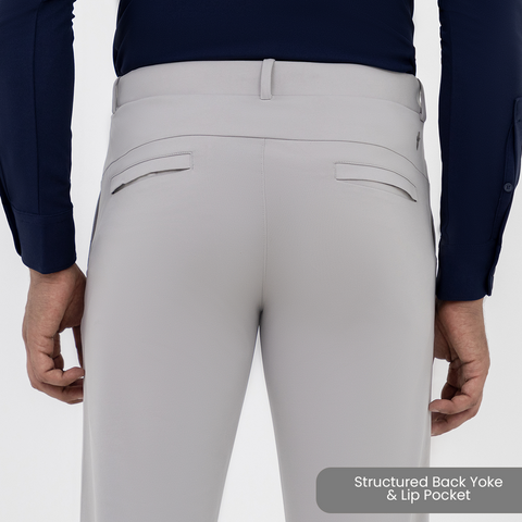 Ash Grey Tech Chinos