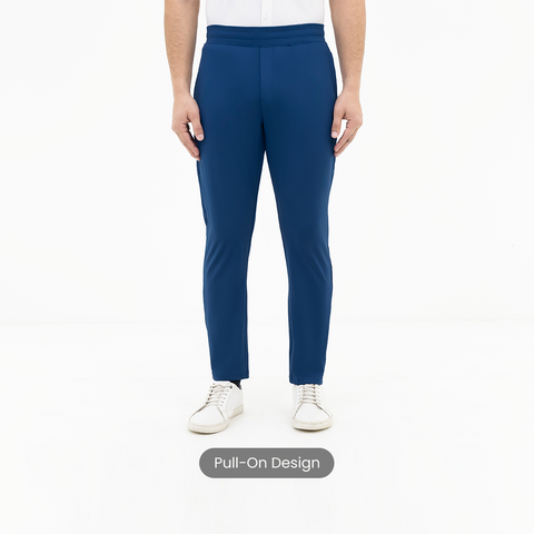 Classic Blue Work-to-Workout Pants