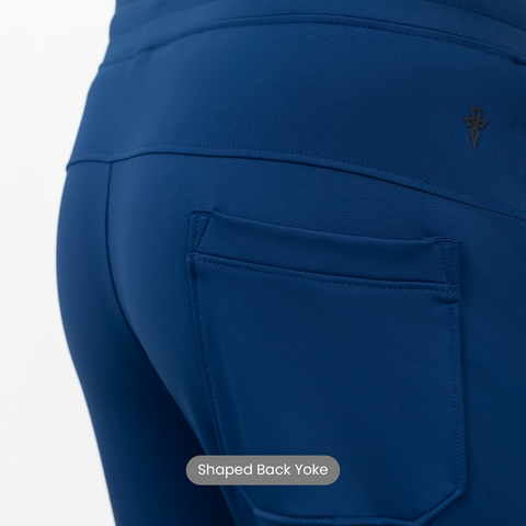 Classic Blue Work-to-Workout Pants