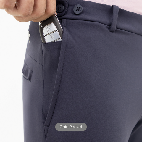 Charcoal Grey Tech Chinos