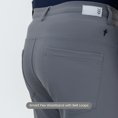 Solid Grey FlexPro 5 Pocket Pants