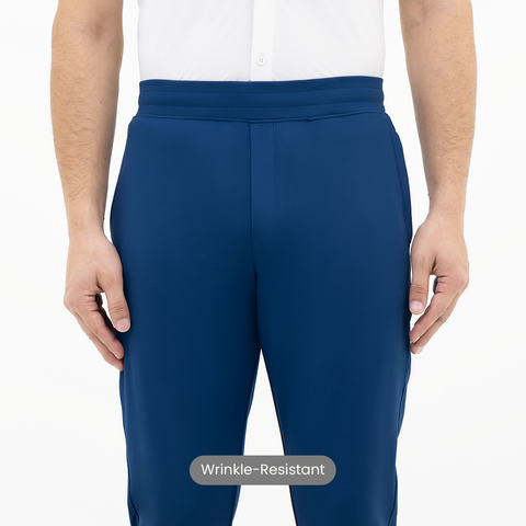 Classic Blue Work-to-Workout Pants