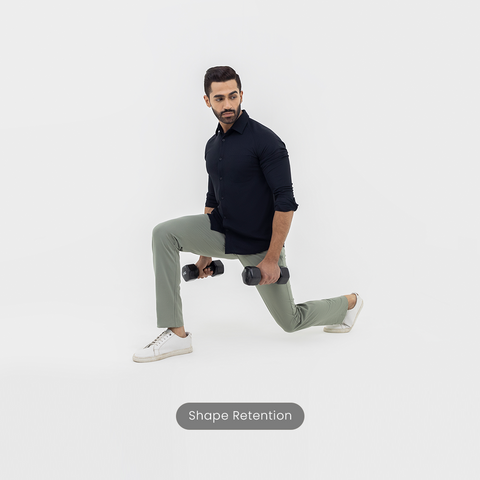 Shadow Green Tech Chinos