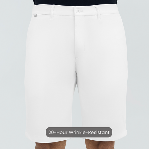 White 2035 Work Shorts