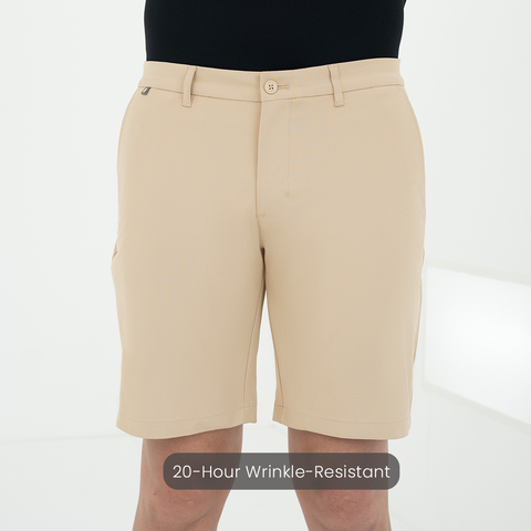 Beige 2035 Work Shorts