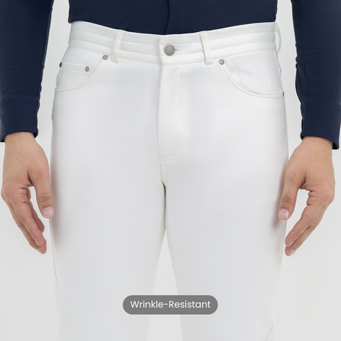 Solid White Work Tech Jeans 2.0