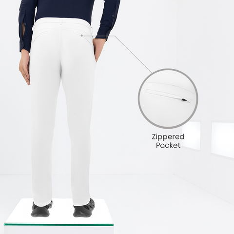 White 2035 Workday Pants